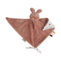 Nattou Tipidou Driehoek Knuffeldoekje Oud Roze