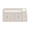 LIFETIME Kidsrooms Halfhoogslaper All-In-One Luxe Whitewash