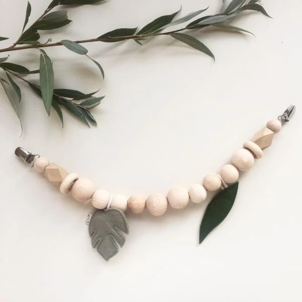 BEZISA Leaves Wagenspanner Pistache / Pine - Image 2