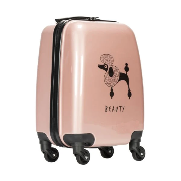 Babypark Poodl Kinderkoffer - Rose - 46 Cm - Image 2