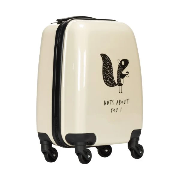 Babypark Squirrel Kinderkoffer - Bisque - 46 Cm - Image 2