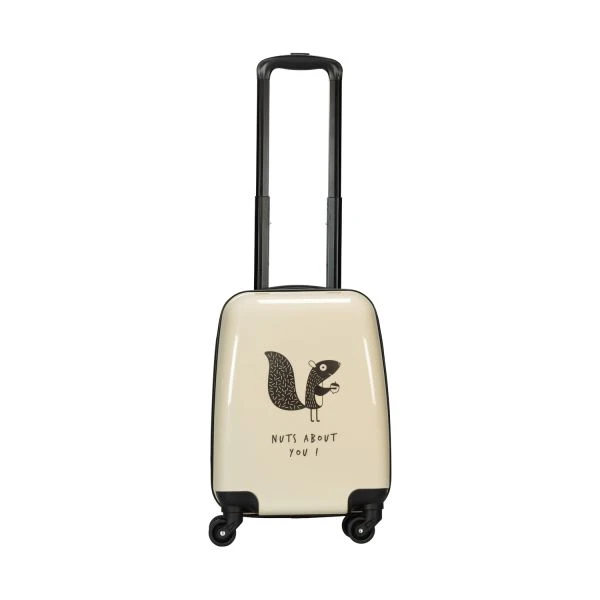 Babypark Squirrel Kinderkoffer - Bisque - 46 Cm - Image 4