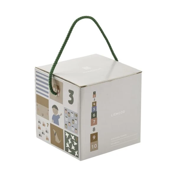 Liewood Aaren Vehicles Stapelblokken - Downtown Mix - Image 4