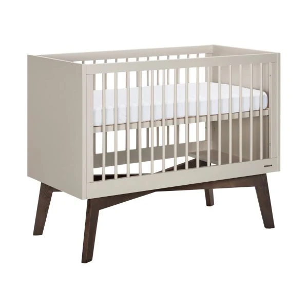 Kidsmill Sixties Babykamer Oatmeal / Walnoot | Bed 60 X 120 Cm + Commode - Image 5