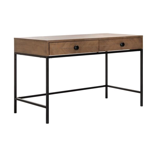 Europe Baby Beau Bureau Walnoot Incl. Metalen Onderstel - Image 2