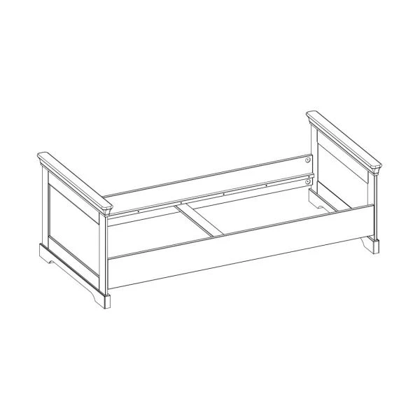Kidsmill Chateau Bed Wit 90 X 200 Cm - Image 3