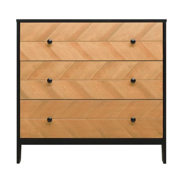 Bopita Job Babykamer Vintage Honey | Bed 60 X 120 Cm + Commode - Image 4