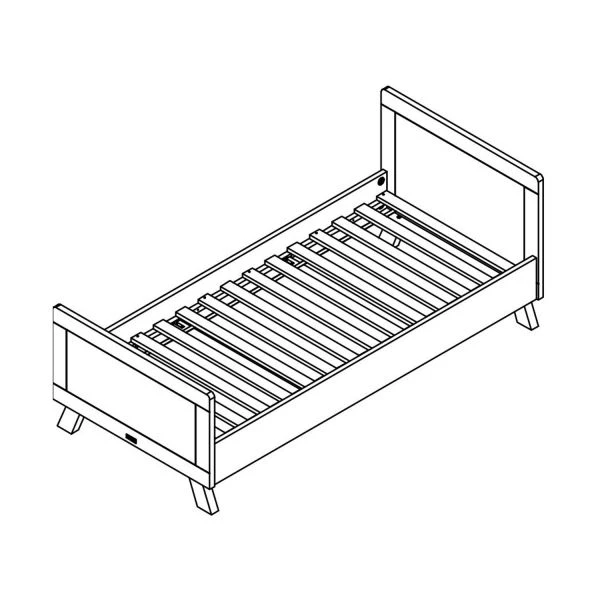Bopita Lisa Bed Wit / Naturel 90 X 200 Cm - Image 4
