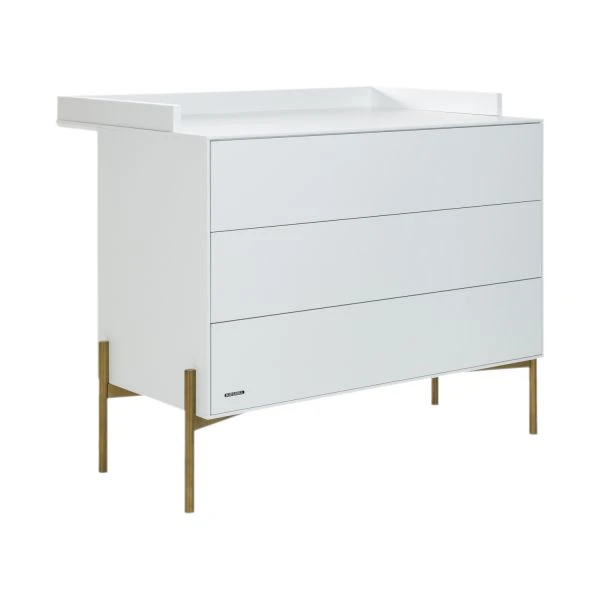 Kidsmill Boutique Commode Wit / Bras - Image 4