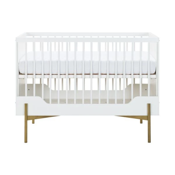 Kidsmill Boutique Babykamer Wit / Bras | Bed 60 X 120 Cm + Commode - Image 3