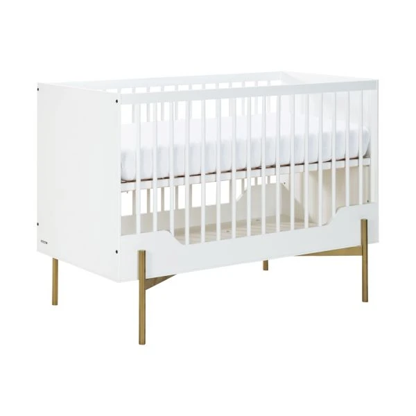 Kidsmill Boutique Babykamer Wit / Bras | Bed 60 X 120 Cm + Commode - Image 4
