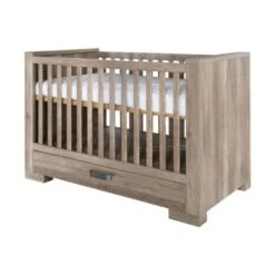 Kidsmill Brent Babybed Met Lade Oldwood 60 X 120 Cm