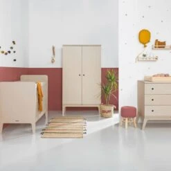 Kidsmill Liv Babykamer Naturel | Commode + Kast