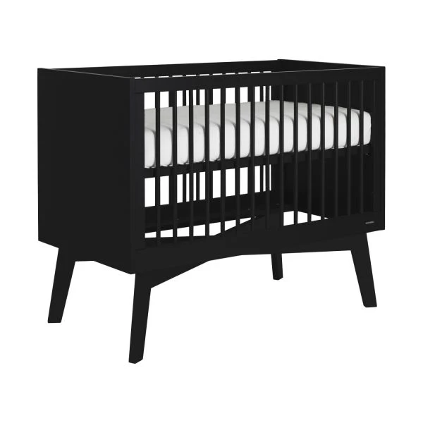 Kidsmill Sixties Babykamer Zwart Mat | Bed 60 X 120 Cm + Commode - Image 5