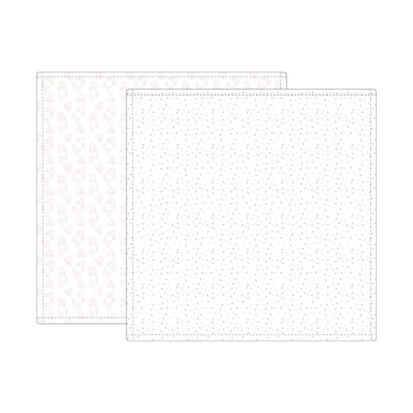 Laessig Swaddle Light Pink 2 Stuks