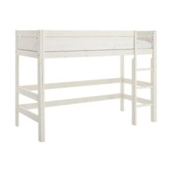 LIFETIME Kidsrooms Midhoogslaper Rechte Trap Whitewash