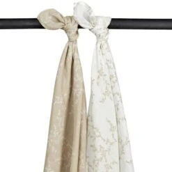 Meyco Branches Swaddle Sand 2 Stuks