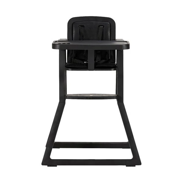 Puck Plain Kinderstoel Met Kussen Zwart - Image 2