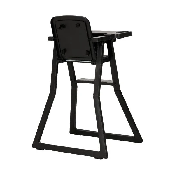 Puck Plain Kinderstoel Met Kussen Zwart - Image 3