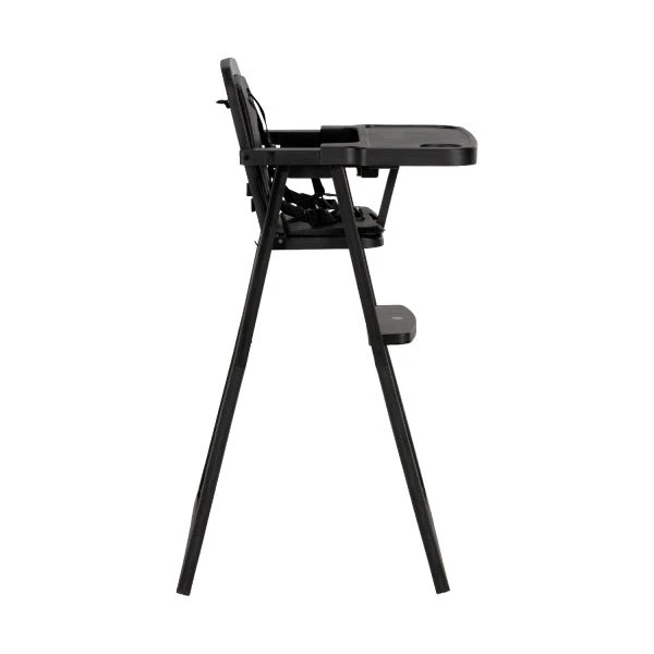 Puck Plain Kinderstoel Met Kussen Zwart - Image 4