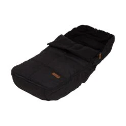 Qute Universele Buggy Voetenzak Fleece Zwart