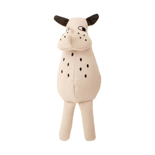 Roommate Rhino Rag Doll Off White