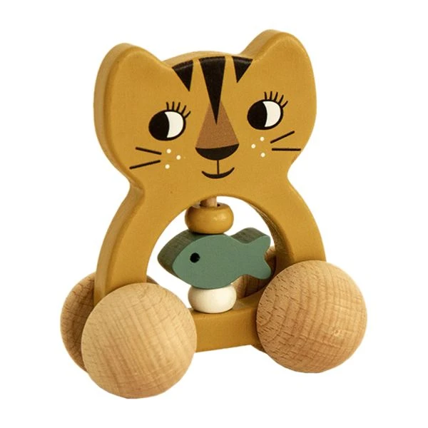 Roommate Tiger Houten Rammelaar - Image 2