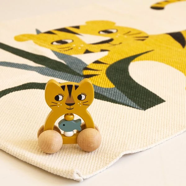 Roommate Tiger Houten Rammelaar - Image 4