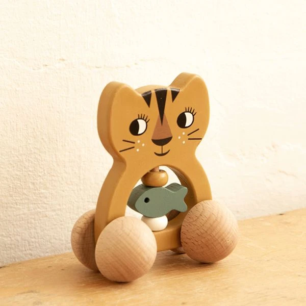 Roommate Tiger Houten Rammelaar - Image 5