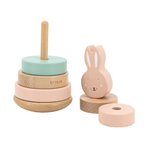 Trixie Mrs. Rabbit Houten Stapeltoren - Image 2