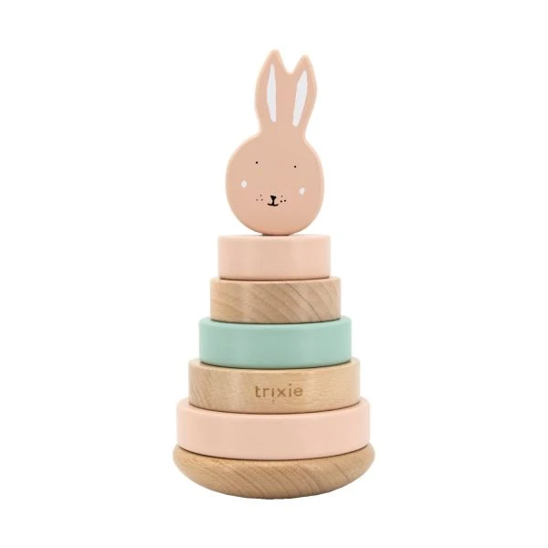 Trixie Mrs. Rabbit Houten Stapeltoren